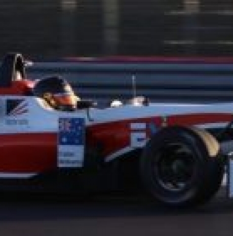 Calan Williams races at Paul Ricard